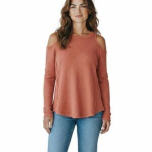 Free People Cold Shoulder Sweater sz S